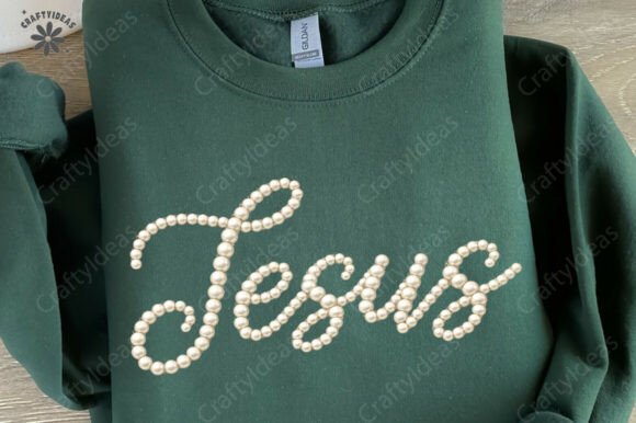 Download Jesus Faux Pearls Faith PNG Christian - Premium Bundle